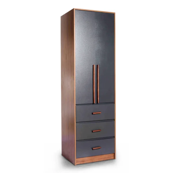 Tidus II Swing Door with Drawers Wardrobe