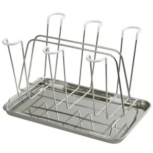 Glass Stand with Tray