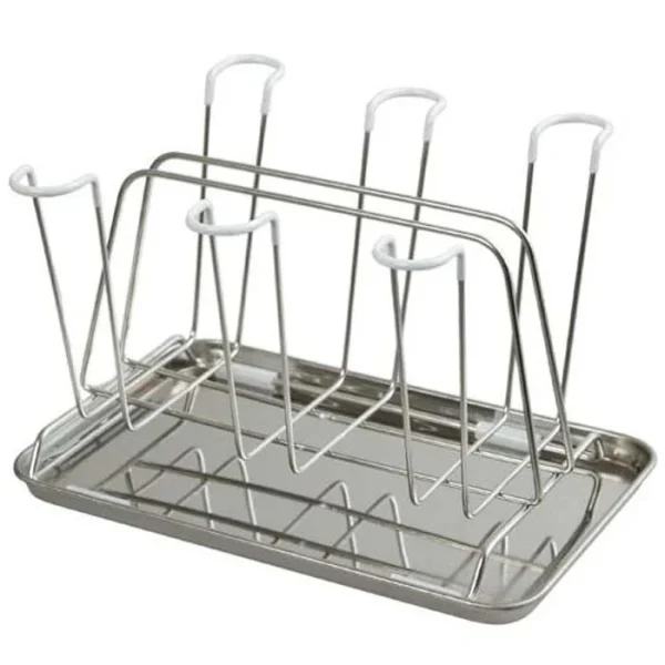 Glass Stand with Tray