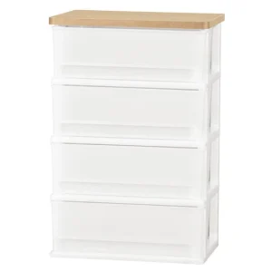 Wood Grain Chest Drawer-4D