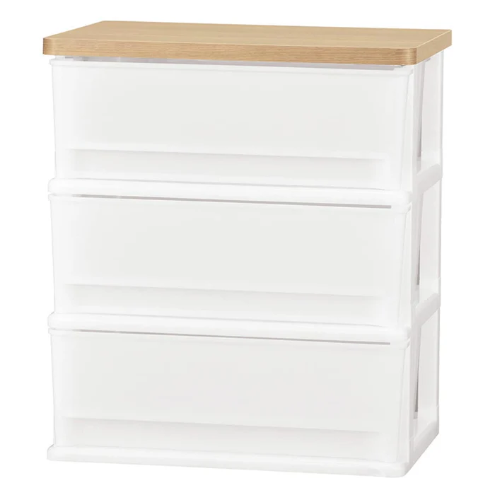 Wood Grain Chest Drawer 3D