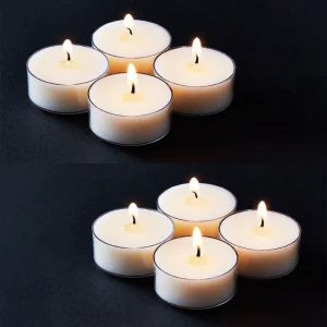 Tea Candle George 8P Cl