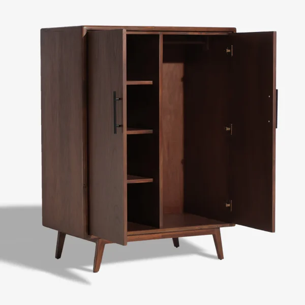Haze 2 Door Low Wardrobe - Image 2