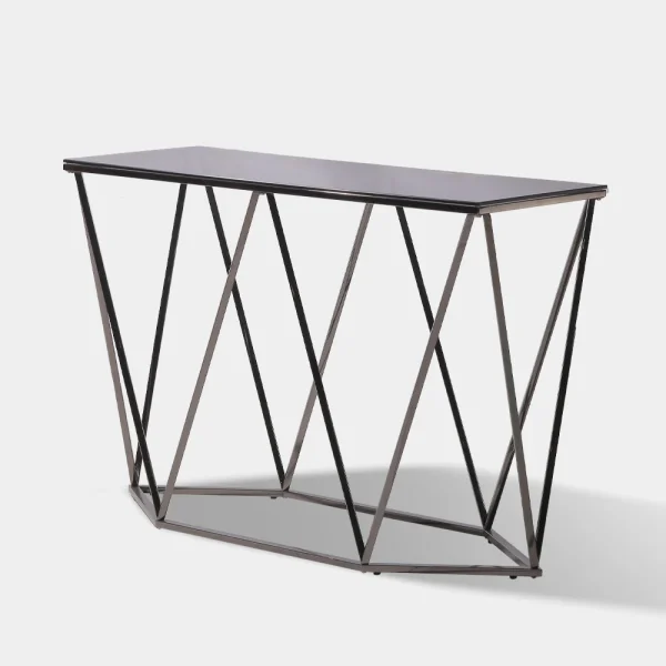 Symphony Smoke Console Table - Image 2