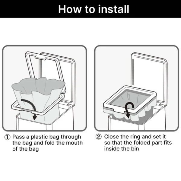 Compact Toilet Dustbin 75x95x150 - Image 4
